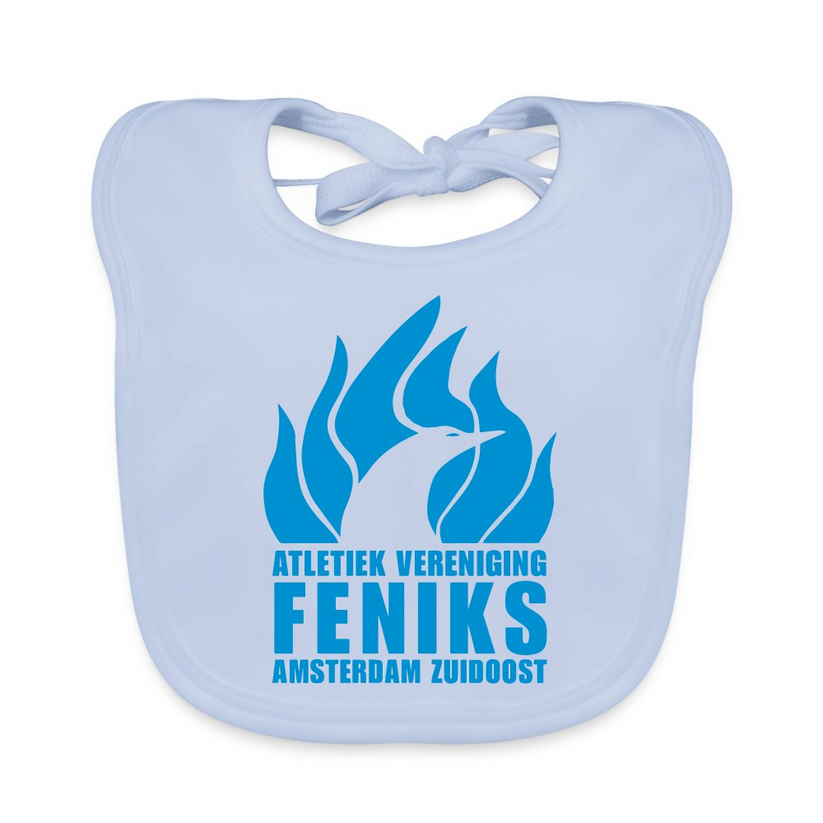 Slabbertje branded blauw