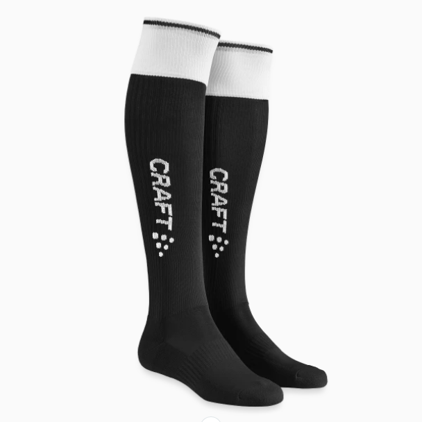 CRAFT Progress 2.0 contrasterende sokken Zwart-Wit